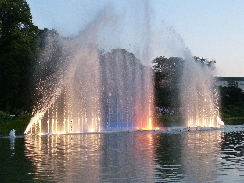 Blomen planten anfahrt un wasserlichtspiele Planten un