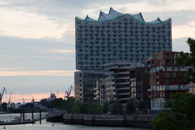 Elbphilharmonie ohne Kran