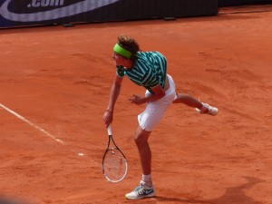 Alexander Zverev am Hamburger Rothenbaum