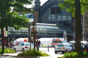 Aufnahmestelle am Hauptbahnhof