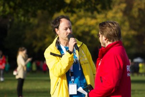 Initiator der Aktion Fünf Ringe für Hamburg Frederik Braun