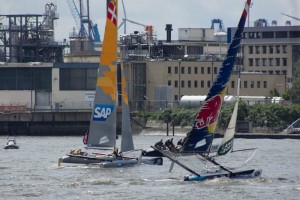 Extreme Sailing Series in der HafenCity