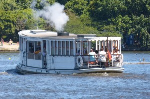 Hamburgs ältester Alsterdampfer St. Georg