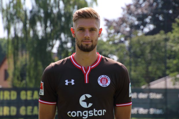 Innenverteidiger Lasse Sobiech vom FC St. Pauli