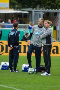 Markus Gisdol als Trainer  bei Hoffenheim