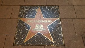 Udo Lindenbergs Stern auf der Reeperbahn