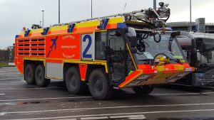 Löschfahrzeug am Hamburg Airport