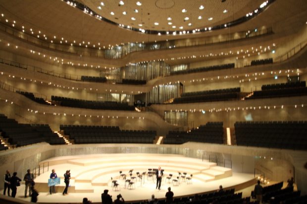 Der Große Konzertsaal der Elbphilharmonie