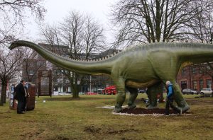 Langhalsdinosaurier aus dem Senckenberg Museum