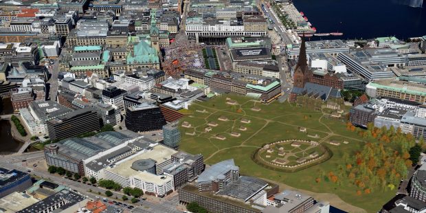 Visualisierung Domplatz Hamburg_AMH