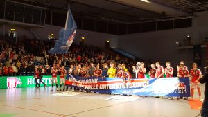 Der Handball SV Hamburg verabschiedet sich von seinen Fans