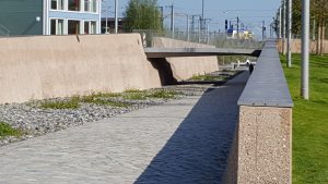 Fuge zum Gedenkort denk.mal Hannoverscher Bahnhof