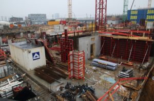 Baustelle in der HafenCity