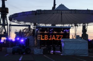 ELBJAZZ Festival auf dem Werfrgelände von Blohm + Voss