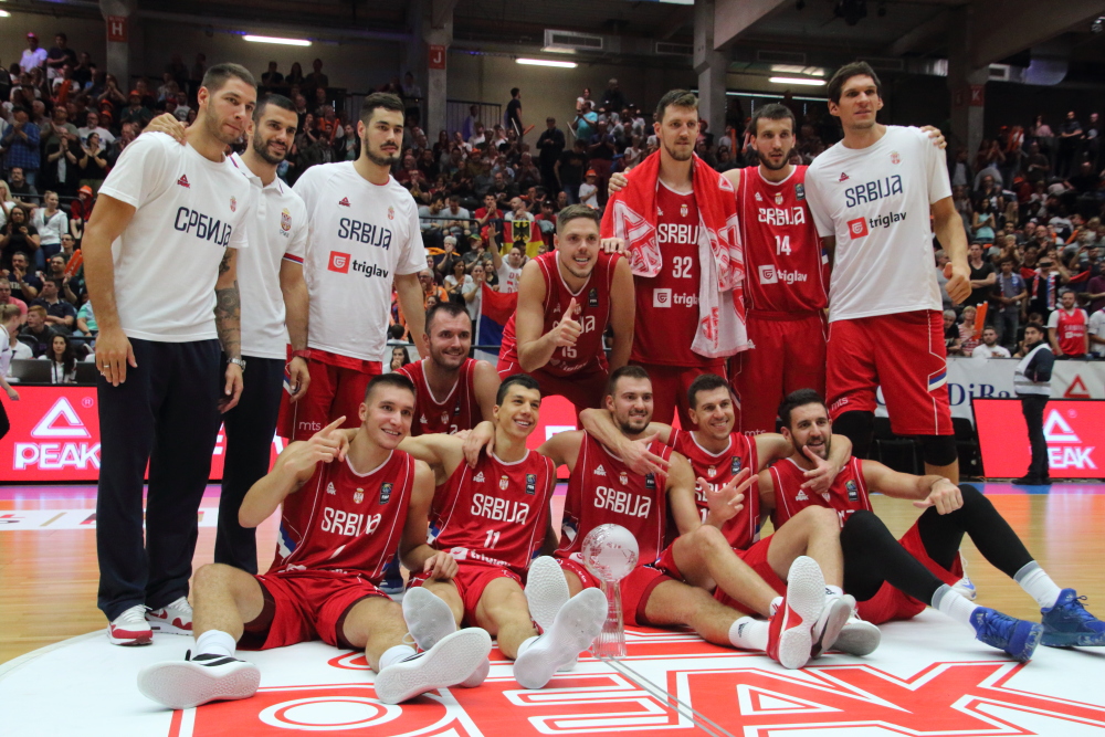 Basketball Supercup Sieger 2017 Serbien