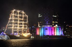 Elbphilharmonie Illumination annlässlich des CSD