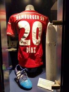 Das Trikot von Marcelo Diaz im HSV-Museum