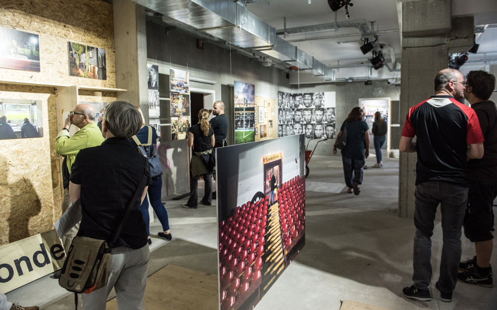 2017 Foto-Ausstellung Thorsten Baering im FC St Pauli-Museum 2 (Foto Sabrina Adeline Nagel)