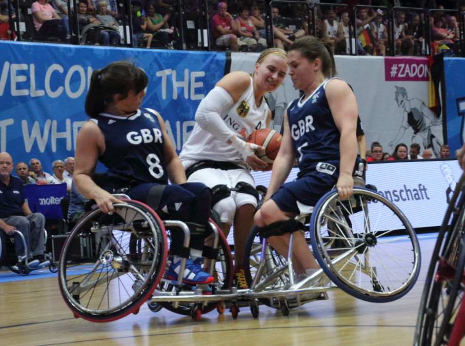 Rollstuhlbasketball WM Halbfinale: Deutschland vs Großbritannien