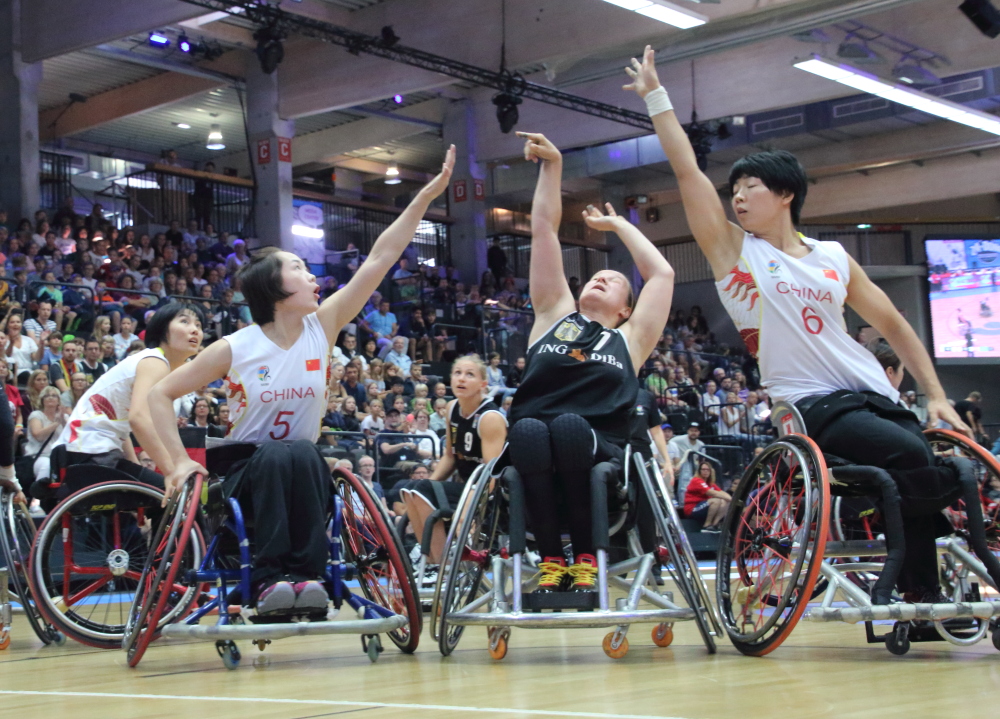 Rollstuhlbasketball: Deutschland vs China