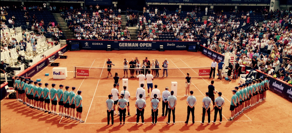 Siegerehrung Doppelfinale German Open