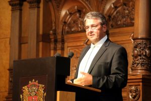 Sigmar Gabriel hält Laudatio zum 70. Geburtstag des "Stern"