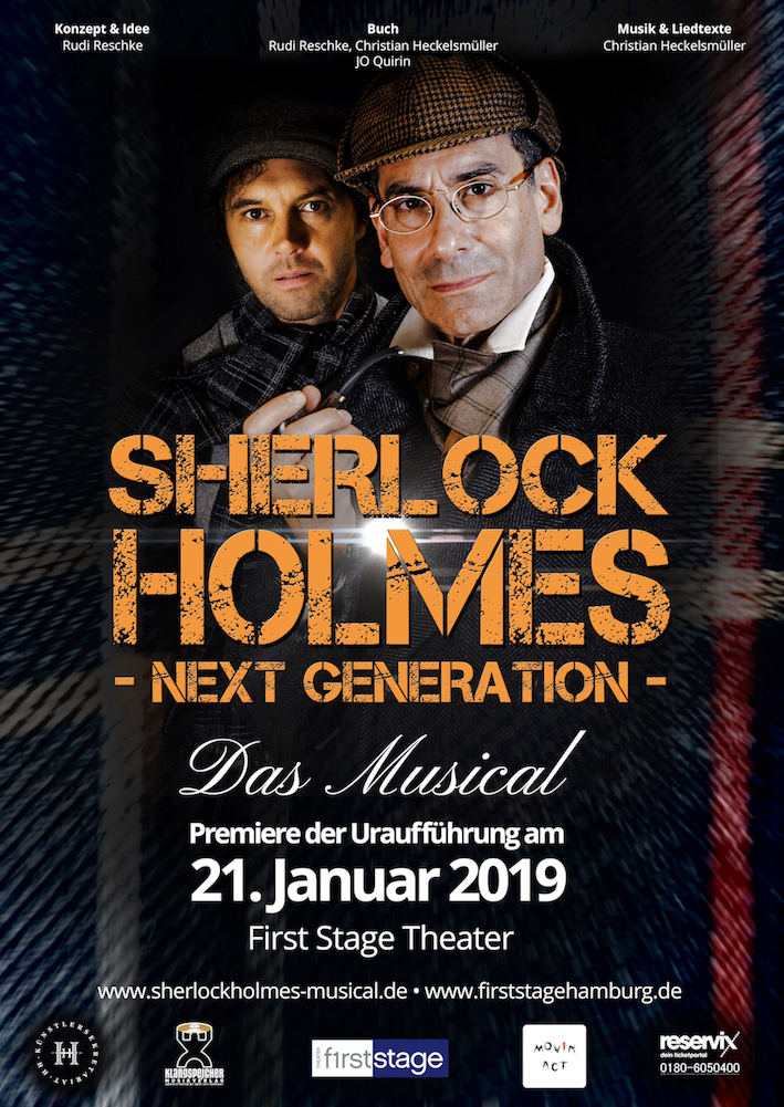 Sherlock Holmes Musical Plakat