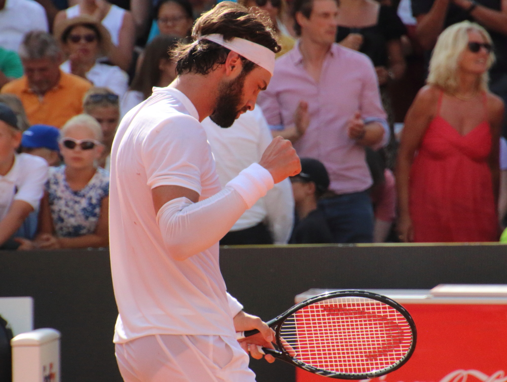 Nikoloz-Basilashvili steht im Finale