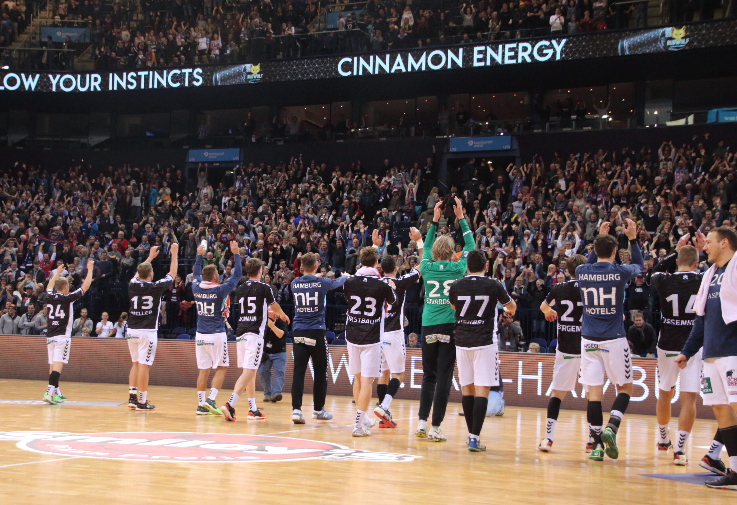 HSVH in der Barclaycard Arena