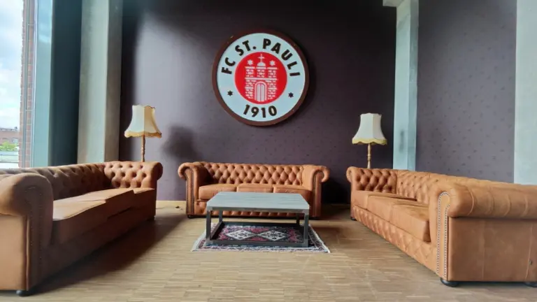 Etwas gemütlicher: der FC St. Pauli