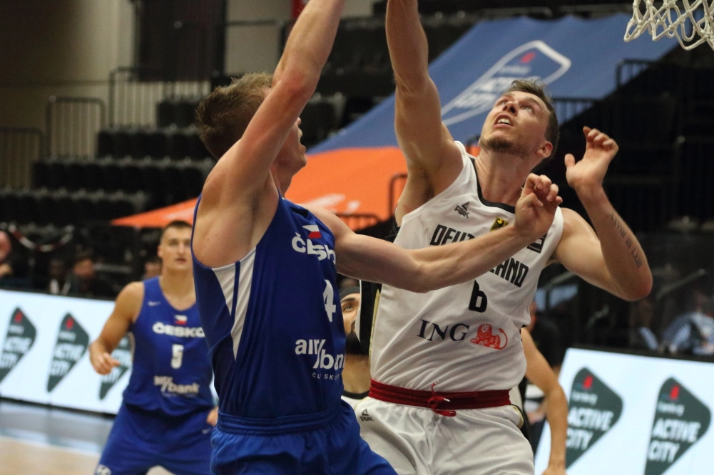 Niklas Wimberg bei Deutschland vs Italien