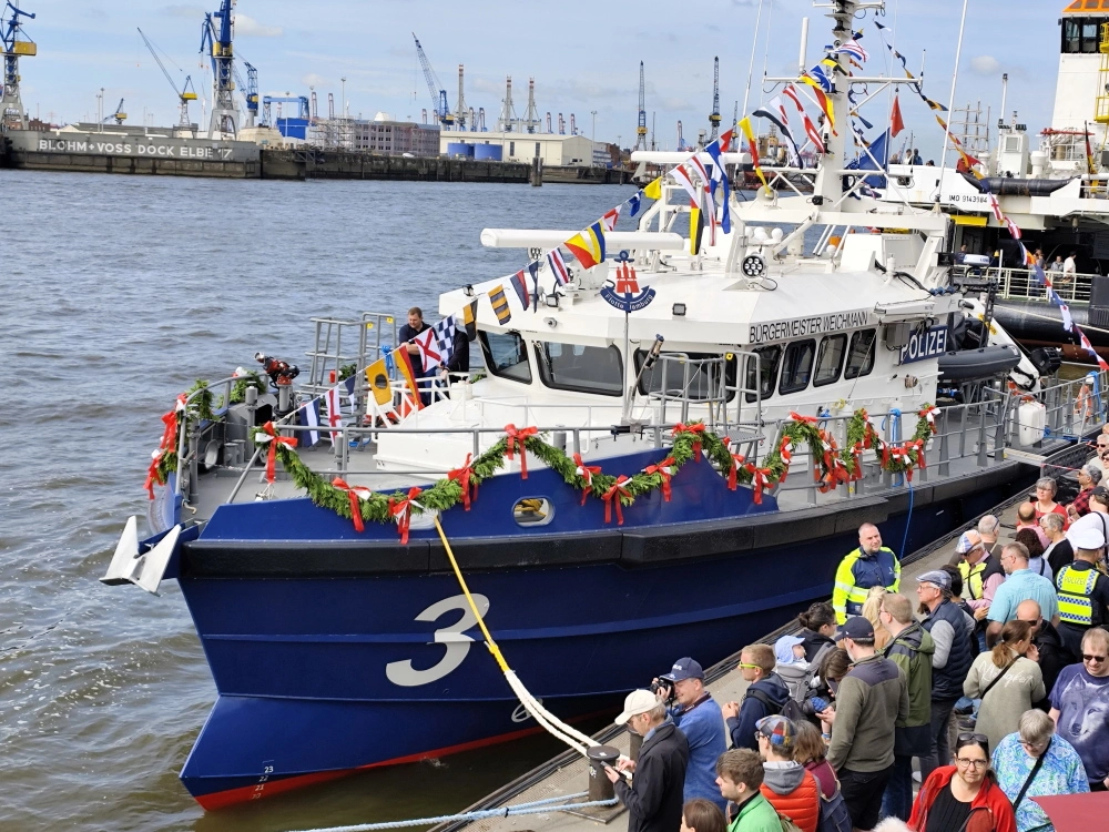 Schiffstaufe 836. Hafengeburtstag