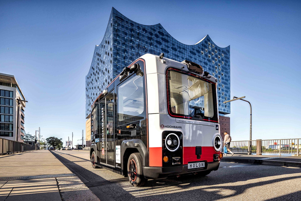 Autonomer Kleinbus HOLONurban
