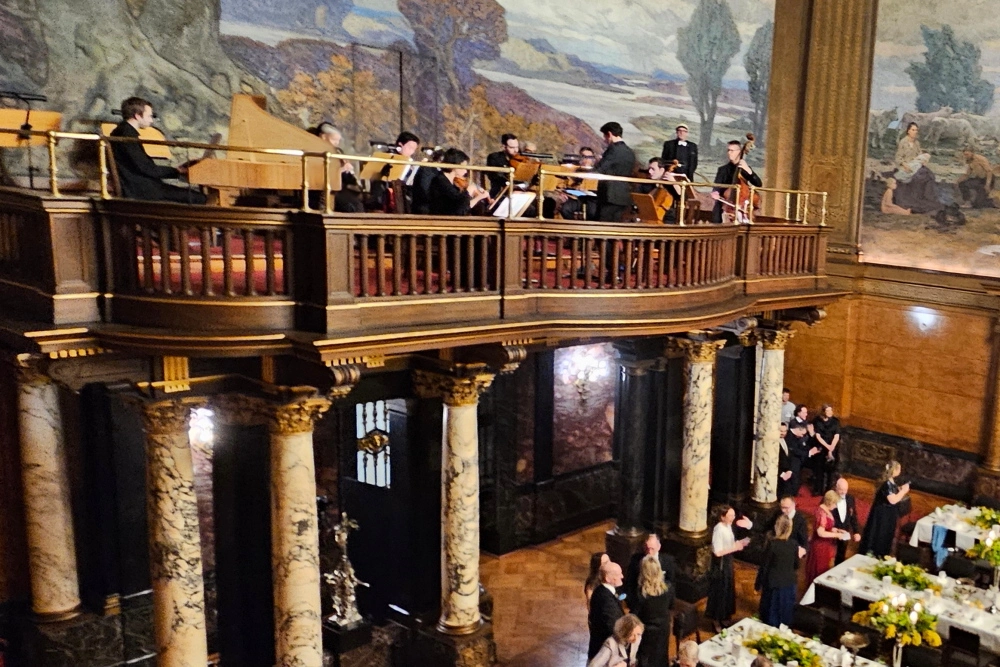 das Jewish Chamber Orchestra beim Matthiae Mahl