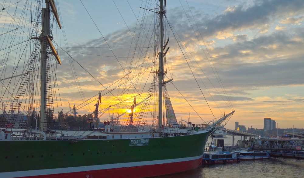 Das Museumsschiff Rickmer Rickmers
