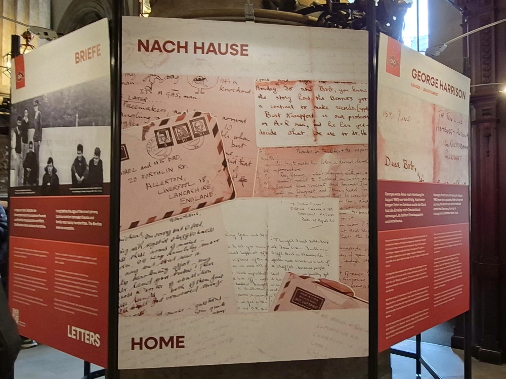 Beatles Briefe im Hamburger Rathaus