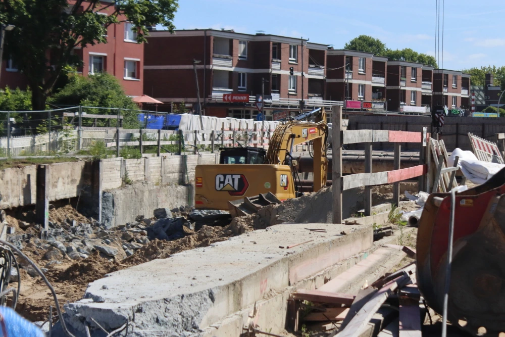 Baustelle U Horner Geest