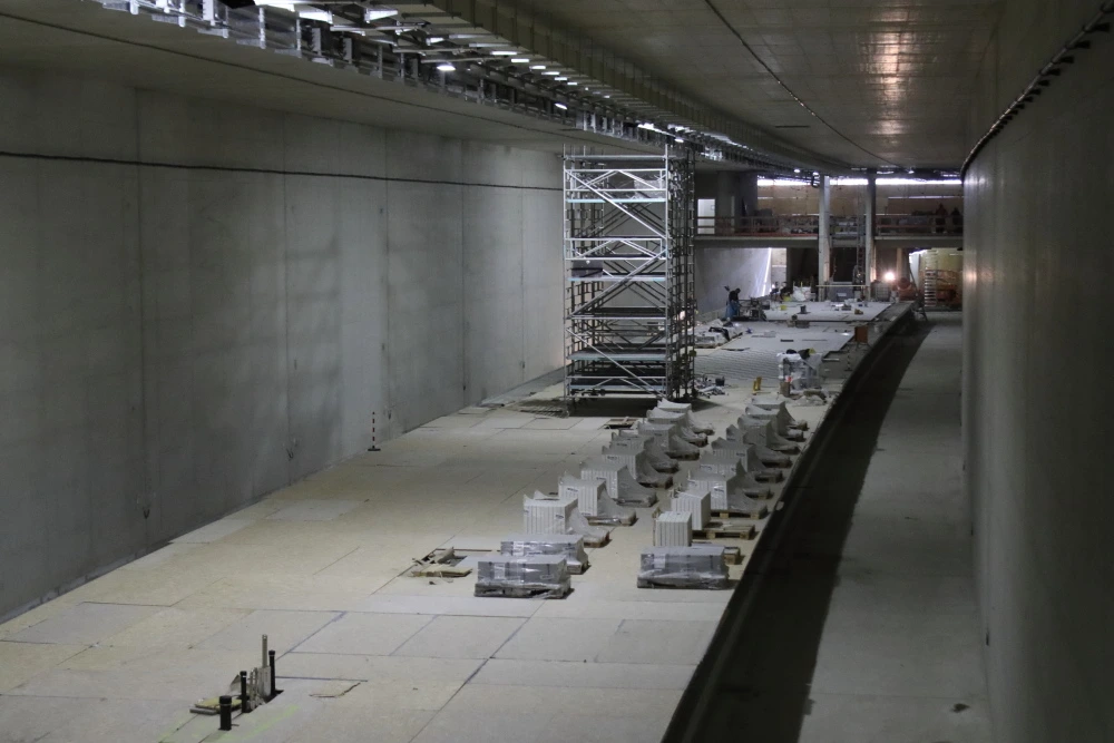 Baustelle U Horner Geest