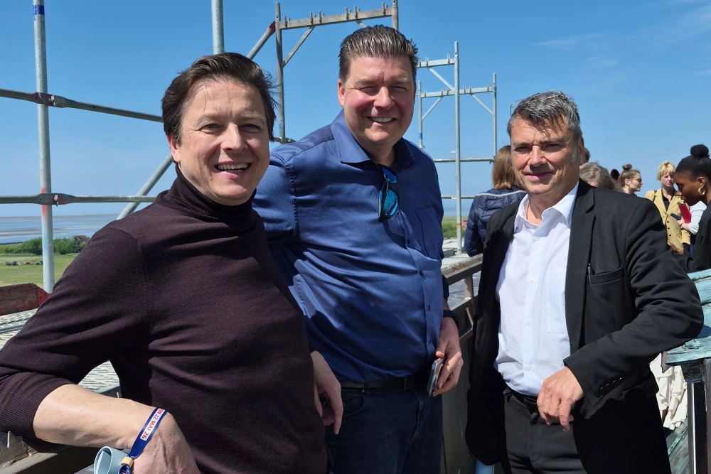 v.l.:Rainer-Maria Weiss, Andreas Dressel, Claus Anderhallen
