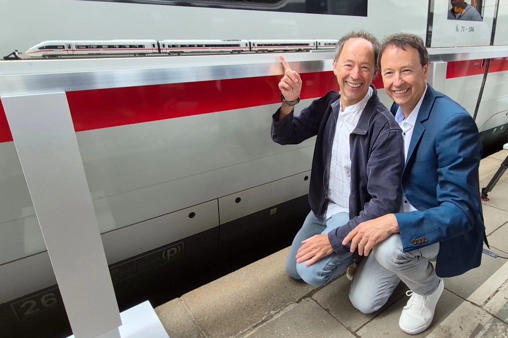 ICE-Taufe auf den Namen Knuffingen
