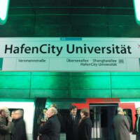 Wegweiser HafenCity Universität