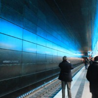Bahnsteig HafenCity Universität