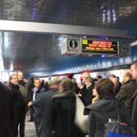 Bahnsteig Überseequartier
